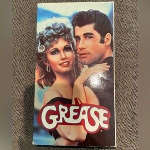 Grease VHS Tape Mid Condition
